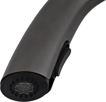 Смеситель для кухни Kaiser Strike 09066-15 вороненая сталь