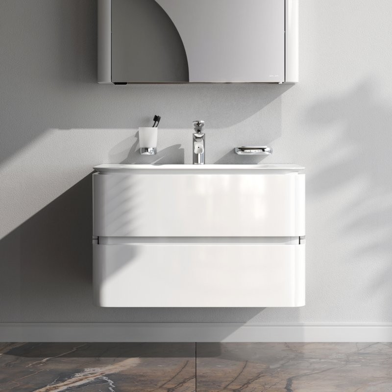 Мебель для ванной комнаты AM.PM Sensation 80 подвесная, белый глянец