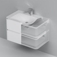 Мебель для ванной комнаты AM.PM Sensation 80 подвесная, белый глянец