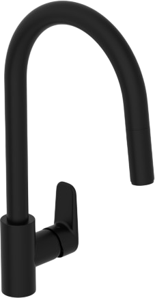 Смеситель для кухни VitrA Flow Soft A4344536EXP матовый черный