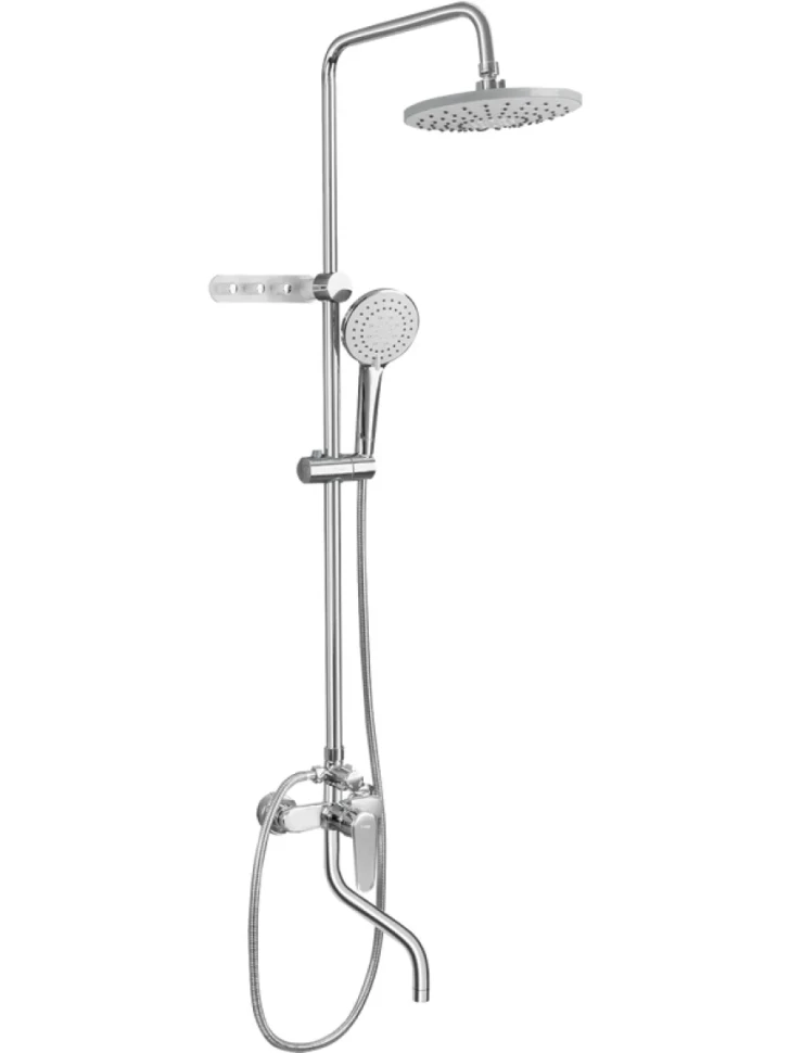 Душевая стойка Frap F24001 с крючками