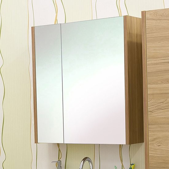 Зеркало-шкаф Sanflor Ларго R, 70, вяз швейцарский