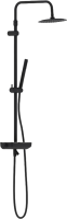 Душевая стойка Damixa Scandinavian Pure 936760300 черная матовая