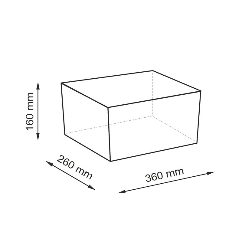 Корзина для белья Wasserkraft Weida WB-310-M бежевая, прямоугольная, текстиль