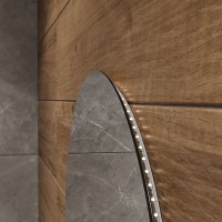 Мебель для ванной комнаты La Fenice Tesoro 60 платиновый белый