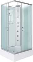 Душевая кабина Niagara Classic NG-33974-14QBKTG 90х70 см, без крыши, с гидромассажем и тропическим душем