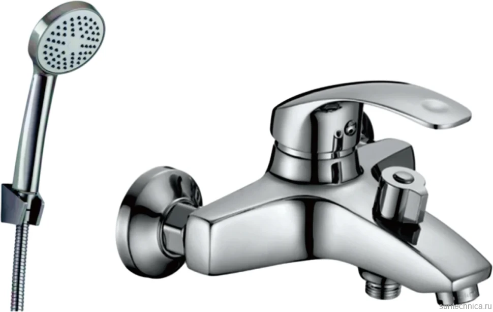 Смеситель для ванны с душем D-lin 401-8 D130401-8 хром