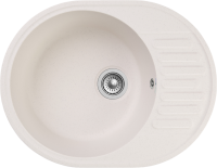 Комплект Мойка GranFest Quarz Z58 белый + Измельчитель Bone Crusher BC 910-SL-Slim Line