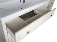Мебель для ванной комнаты ASB-Woodline Кастелло 100 подвесная, бежевая
