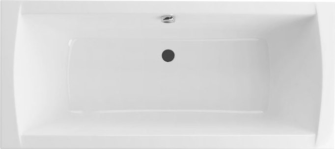 Акриловая ванна Excellent Aquaria Lux 180x80 см, пристенная, белая, с каркасом