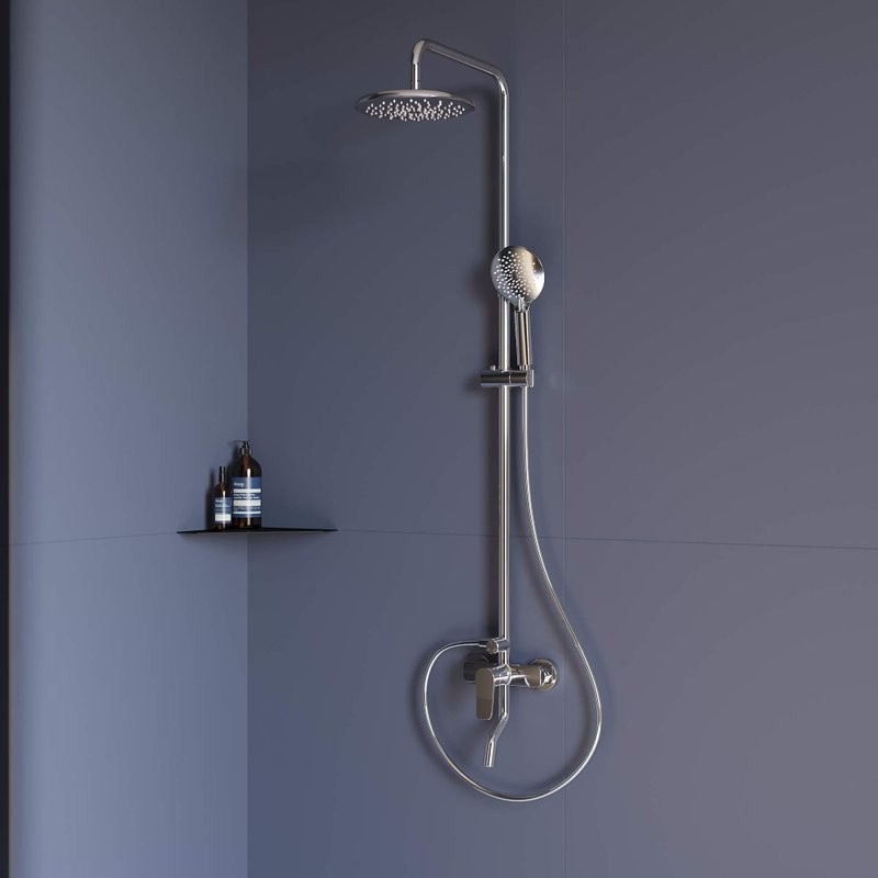 Душевая стойка RGW Shower Panels SP-25 хром