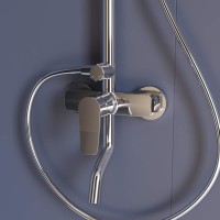 Душевая стойка RGW Shower Panels SP-25 хром