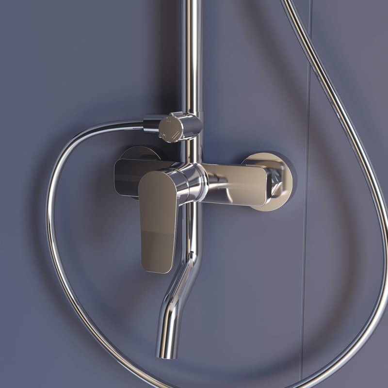 Душевая стойка RGW Shower Panels SP-25 хром