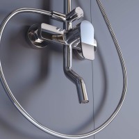 Душевая стойка RGW Shower Panels SP-25 хром