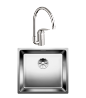 Комплект Мойка Blanco Andano 450-U + Смеситель Grohe Euroeco