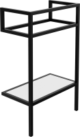 Мебель для ванной комнаты STWORKI Эстфолл 55, черный муар 11054-KL