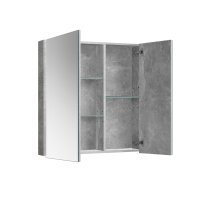 Зеркало-шкаф Belux Стокгольм 70 бетон чикаго светло-серый