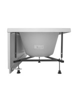 Акриловая ванна Aquanet Nexus 362756 175x80 см, пристенная, белая, с каркасом