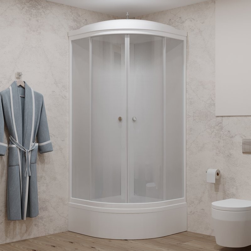 Душевая кабина Triton Лайт Щ0000061826 100х100 В с полочкой