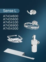 Крючок AM.PM Sense L A7435600 глянцевый хром, на шурупах Крючок AM.PM Sense L A7435600 глянцевый хром, на шурупах