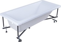 Акриловая ванна Aquanet Bright 216662 180x70 см, пристенная, белая, с каркасом