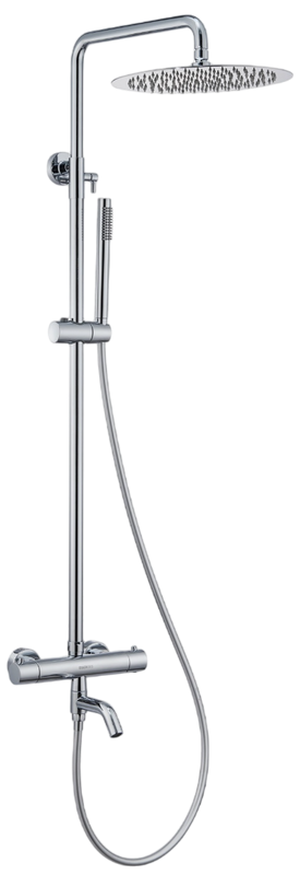 Душевая стойка Berges Kalisto 3R 075021 хром