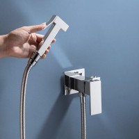 Гигиенический душ BOCH MANN Resia CK-P11 со смесителем, С ВНУТРЕННЕЙ ЧАСТЬЮ, хром