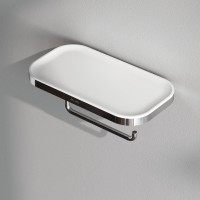 Держатель для туалетной бумаги AM.PM Func A8F341400 с полкой для телефона, хром Держатель для туалетной бумаги AM.PM Func A8F341400 с полкой для телефона, хром