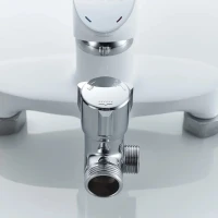 Душевая стойка Shevanik S9836F белый, хром
