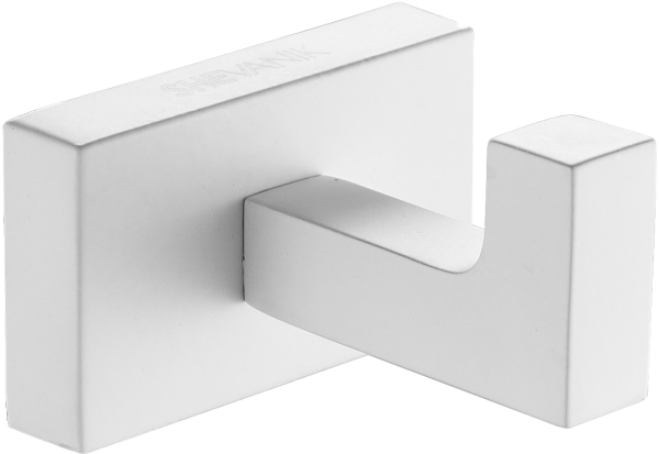 Крючок Shevanik SG5611C белый, на шурупах