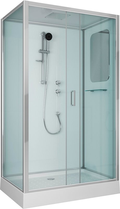 Душевая кабина Niagara Premium NG-6012-01QR 120х80х210 правая, с низким поддоном