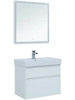 Тумба с раковиной Aquanet Nova Lite 75 2 ящика