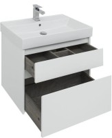 Тумба с раковиной Aquanet Nova Lite 75 2 ящика