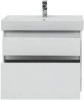 Тумба с раковиной Aquanet Nova Lite 75 2 ящика
