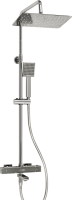 Душевая стойка Wasserkraft Aller A199.069.141.087.CH Thermo с термостатом, хром