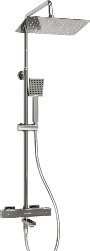 Душевая стойка Wasserkraft Aller A199.069.141.087.CH Thermo с термостатом, хром