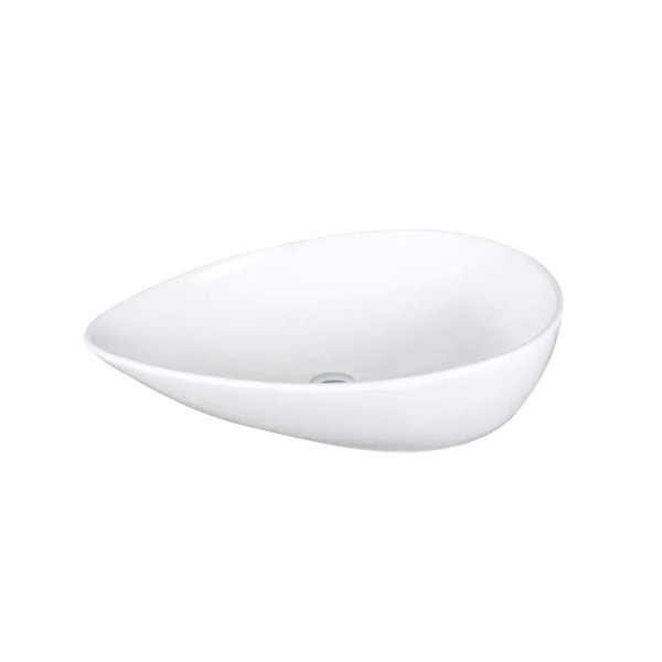 Накладная раковина Ceruttispa CR7030 66 глянцевая белая