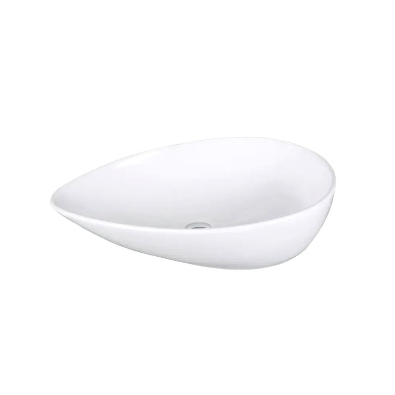 Накладная раковина Ceruttispa CR7030 66 глянцевая белая