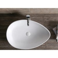 Накладная раковина Ceruttispa CR7030 66 глянцевая белая