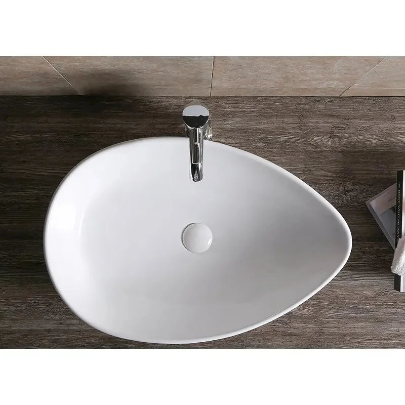 Накладная раковина Ceruttispa CR7030 66 глянцевая белая