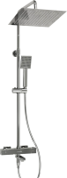 Душевая стойка Wasserkraft Aller A199.118.141.010.CH Thermo с термостатом, хром