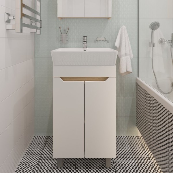 Тумба с раковиной DIWO Архангельск 50 дуб сонома