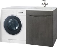 Мебель для ванной комнаты Bellezza Олиссия 120 серая, под стиральную машину R
