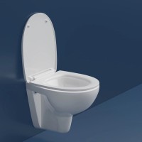 Комплект Унитаз подвесной Wanfald Lauta 47302100005 белый + Инсталляция AlcaPlast AM101/1120-4:1 RU M578-0001 кнопка смыва черная