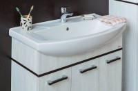 Мебель для ванной комнаты Sanflor Толедо 105, венге, северное дерево светлое