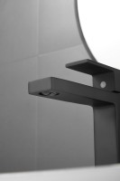 Смеситель для раковины BELZ B672 B10672-7 матовый черный