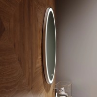 Зеркало круглое Mixline Перла Нео 77 с RGB подсветкой