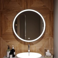 Зеркало круглое Mixline Перла Нео 77 с RGB подсветкой