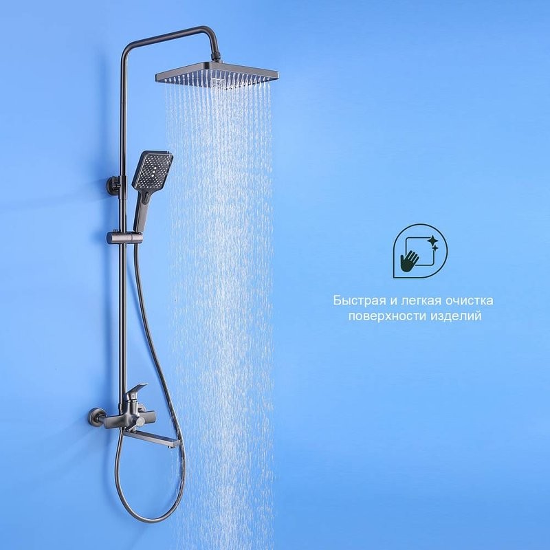 Душевая стойка Splenka S30 S30.24.09 графит