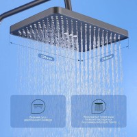 Душевая стойка Splenka S30 S30.24.09 графит Душевая стойка Splenka S30 S30.24.09 графит